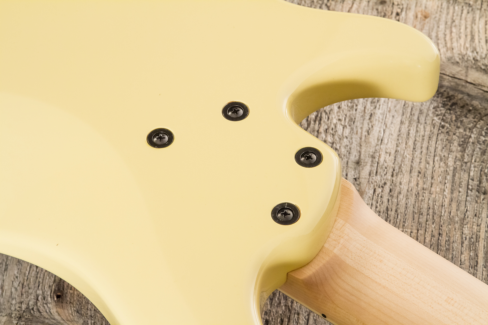 Dingwall John Taylor Rio Dream Jt3 5c Ltd Signature 3pu Active Mn - Creme - Basse Électrique Solid Body - Variation 13
