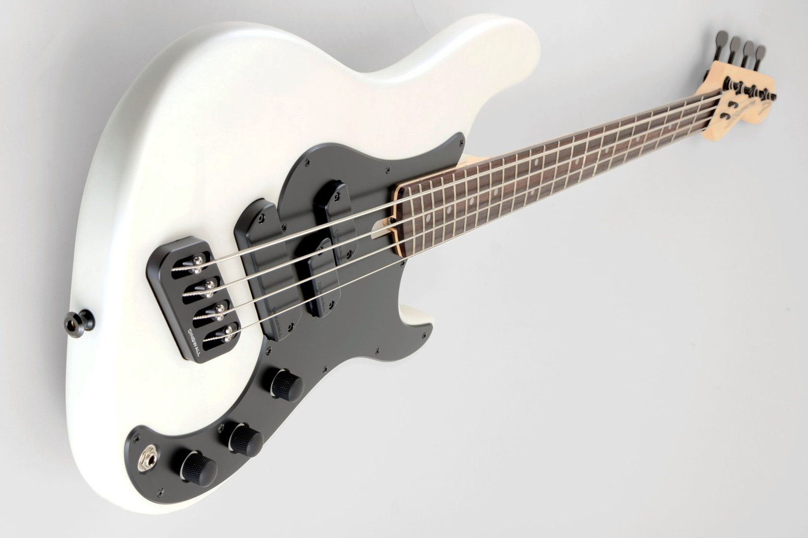 Dingwall Sp1 4c Rw - Ducati Pearl White - Basse Électrique Solid Body - Variation 1