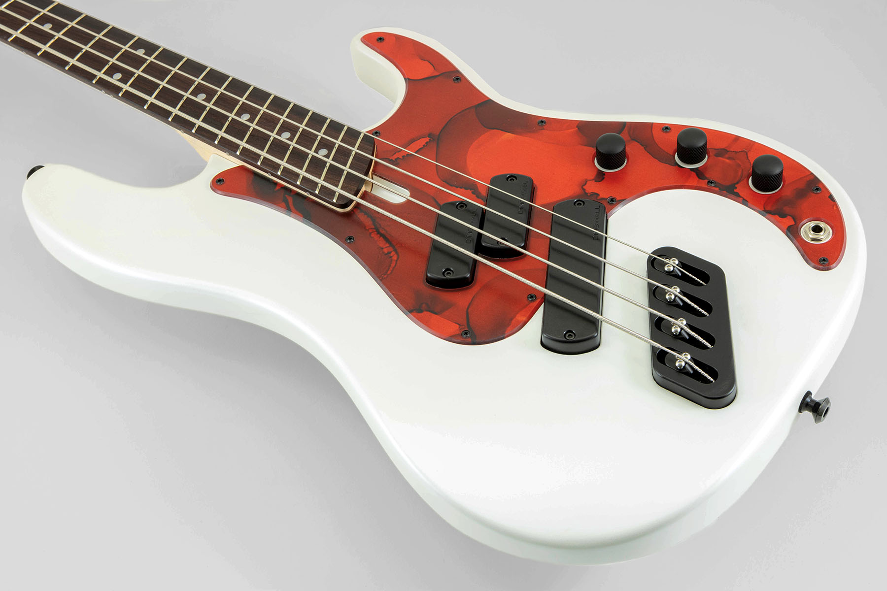 Dingwall Sp1 4c Rw - Matte Ducati Pearl White - Basse Électrique Solid Body - Variation 2