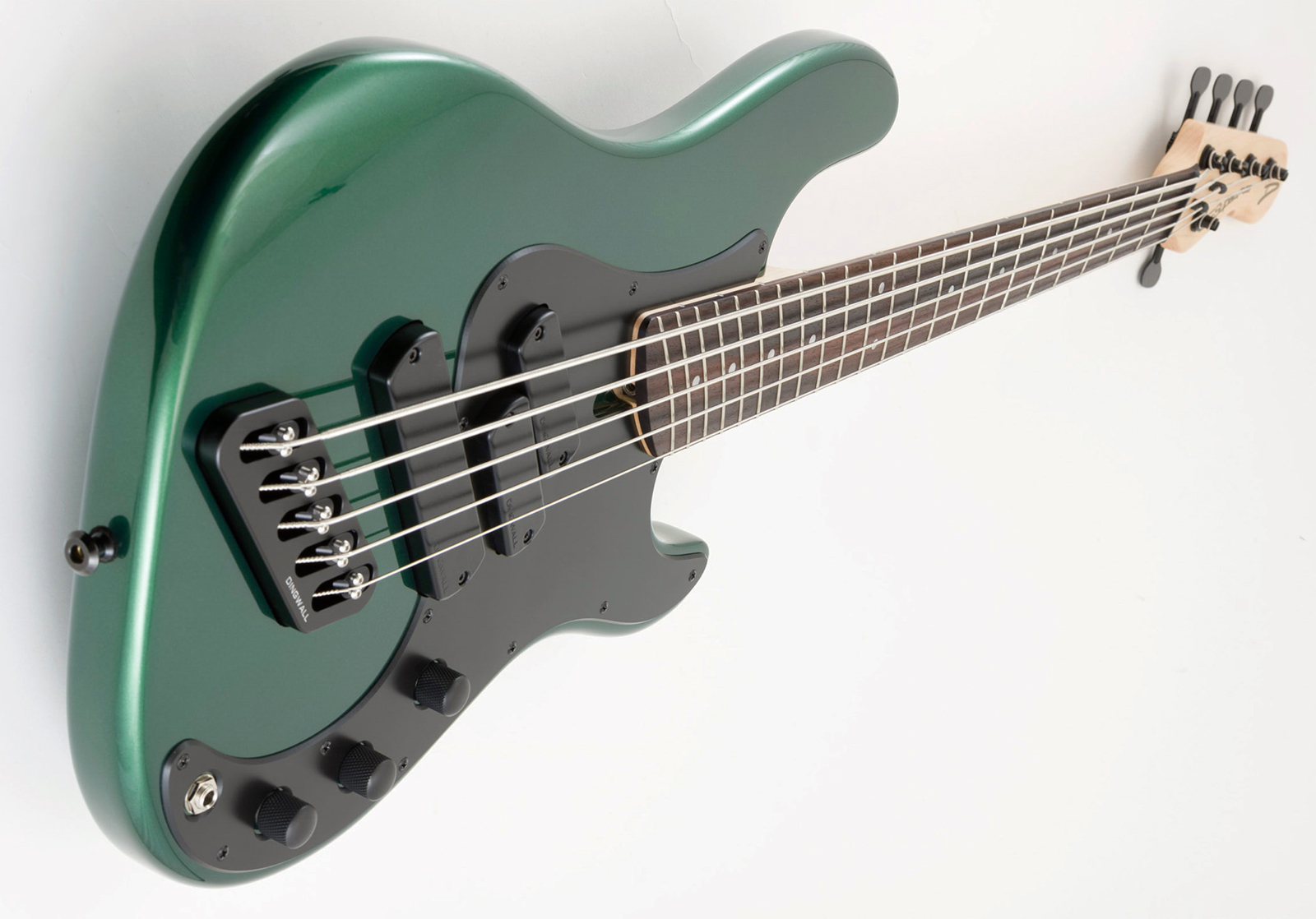 Dingwall Super P Sp1 5c Rw - Gloss Dark Candy Green - Basse Électrique Solid Body - Variation 1