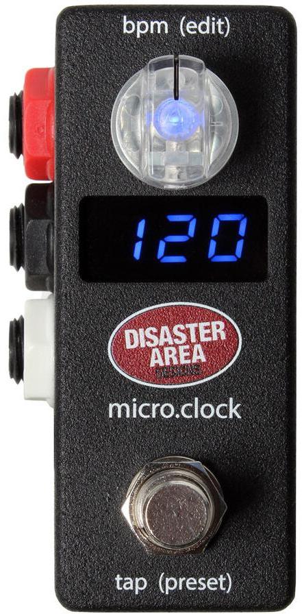 Contrôleur midi Disaster area Micro.Clock