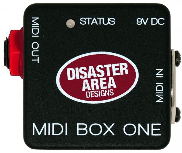 Contrôleur midi Disaster area MIDI Box One DIN To 6.35mm Jack Converter