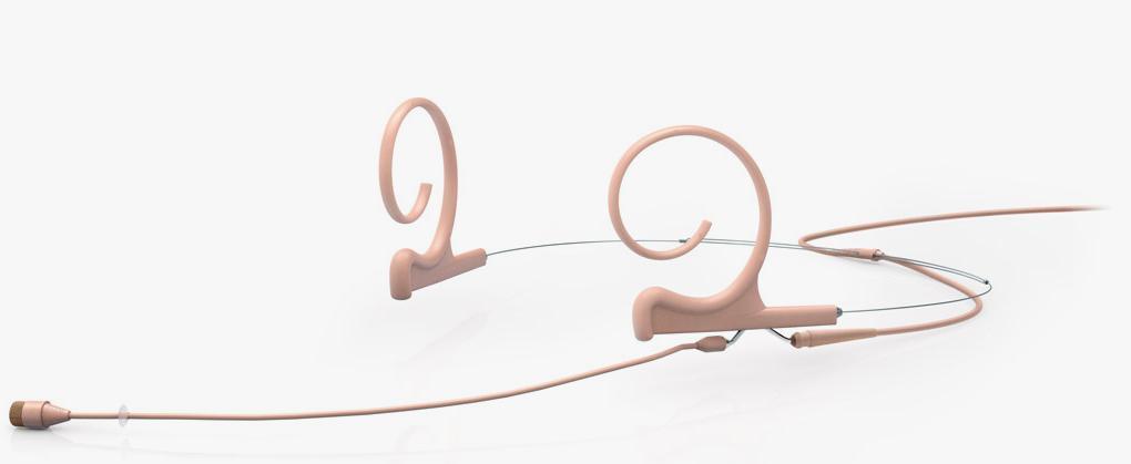 Micro serre-tête Dpa dfine serre-tête Flex CORE 4266 Omni, 110 mm, Beige, MicroDot