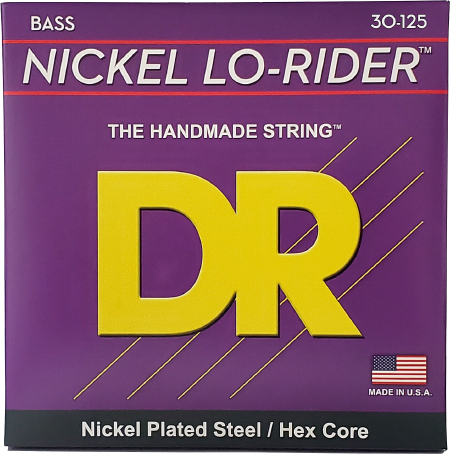 Dr Lo-rider Nickel Plated Steel 30-125 - Cordes Basse Électrique - Main picture