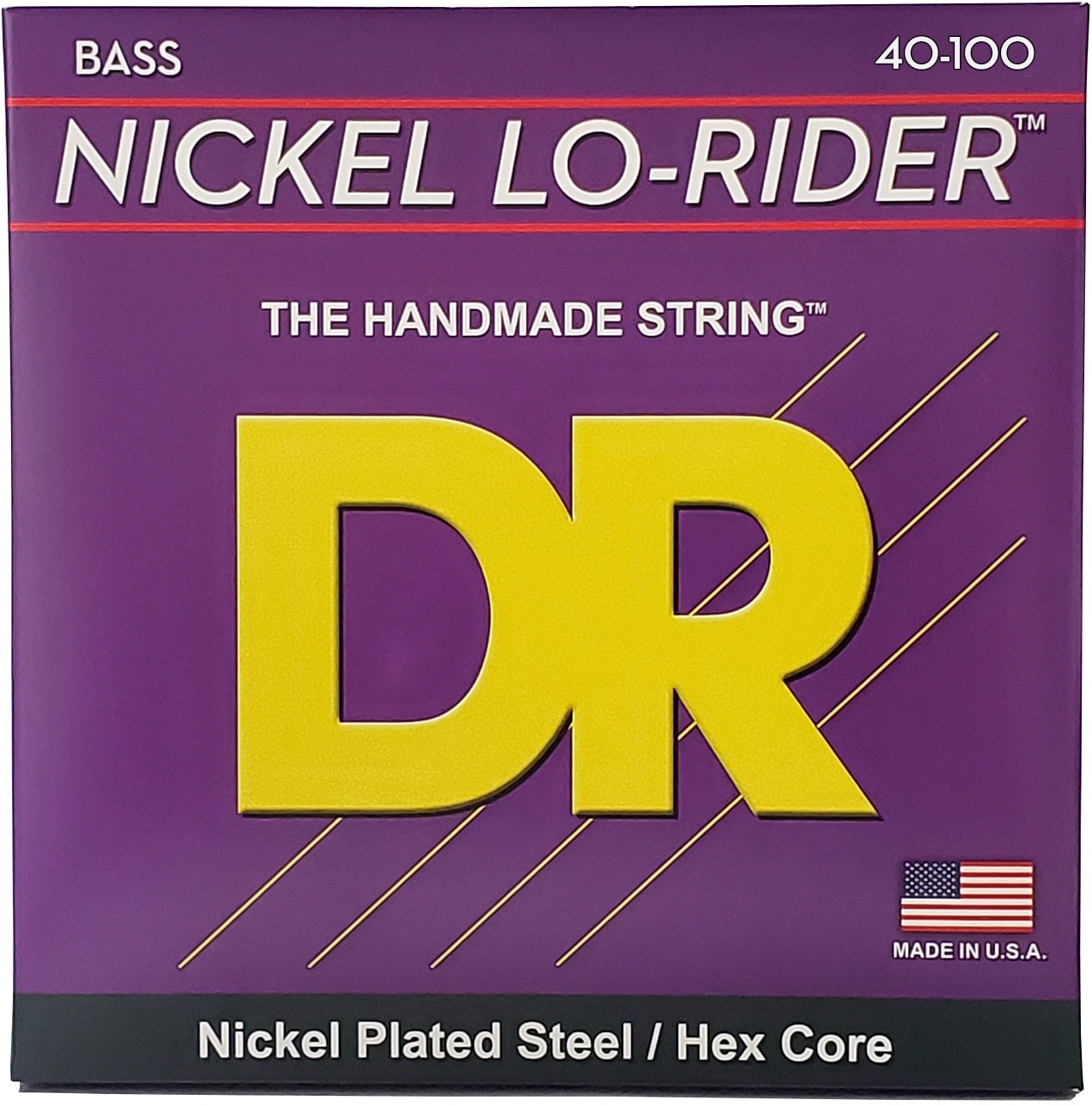 Dr Lo-rider Nickel Plated Steel 40-100 - Cordes Basse Électrique - Main picture