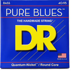 Cordes basse électrique Dr Pure Blues Quantum Nickel 40-95 Victor Wooten Signature - Jeu de 4 cordes