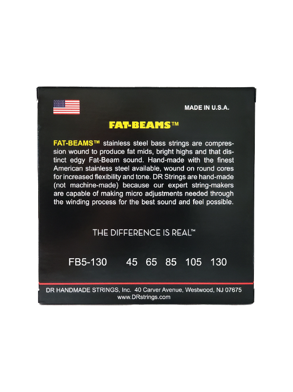 Dr Fat-beam Stainless Steel 45-130 - Cordes Basse Électrique - Variation 2