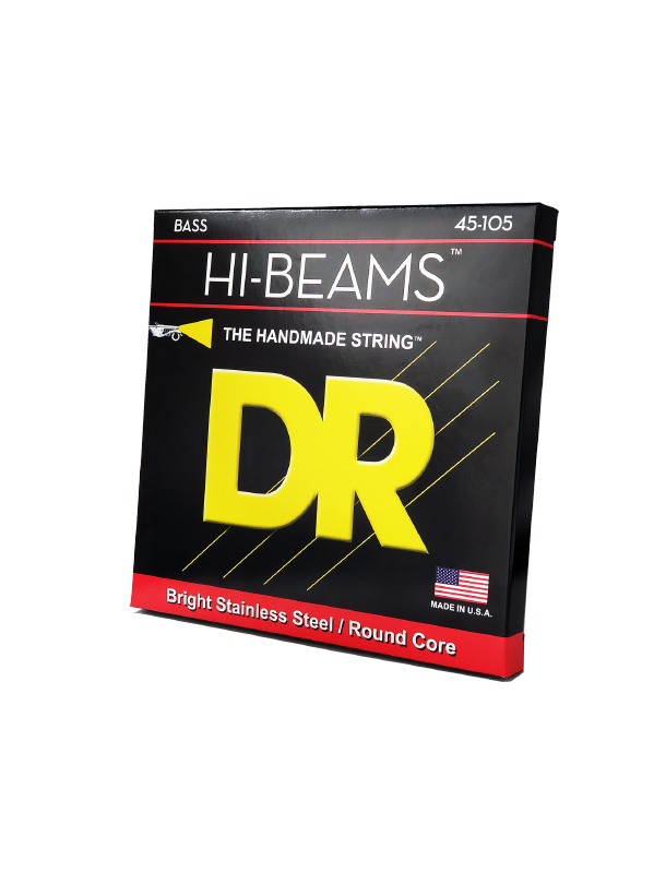 Dr Hi-beams Stainless Steel 45-105 - Cordes Basse Électrique - Variation 1