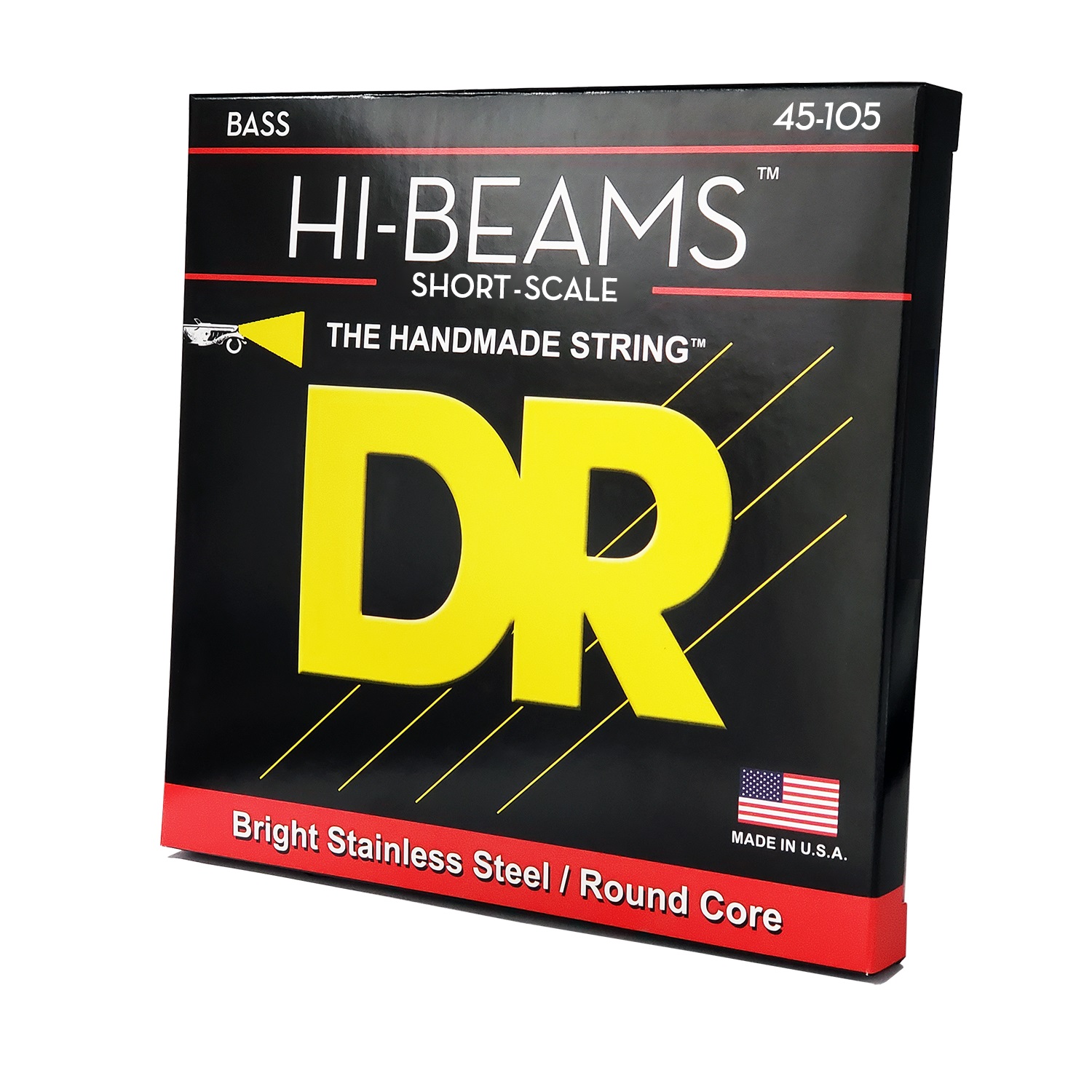 Dr Hi-beams Stainless Steel 45-105 Short Scale - Cordes Basse Électrique - Variation 1