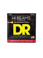 HI-BEAMS Stainless Steel 45-105 X-Long Scale - jeu de 4 cordes
