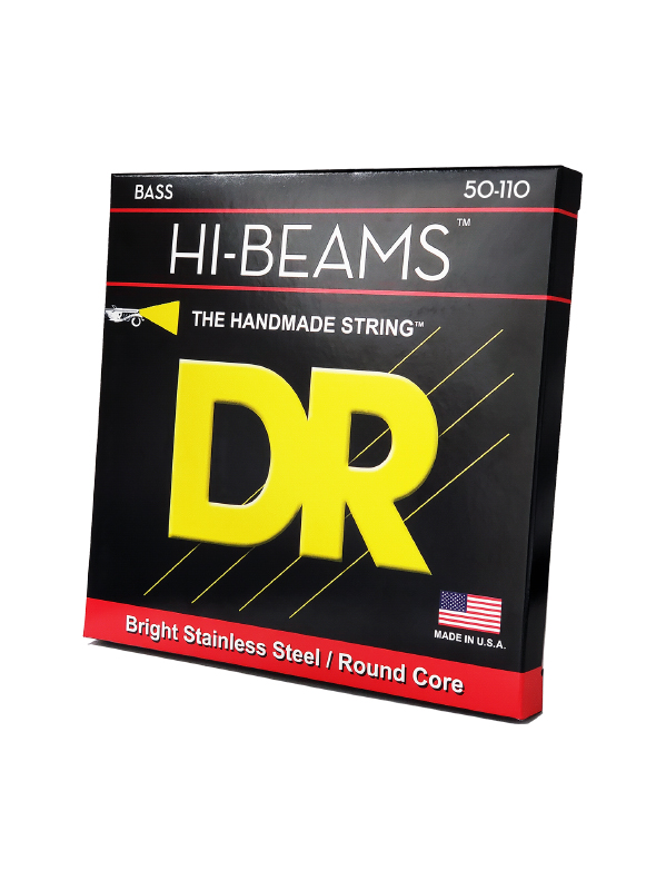 Dr Jeu De 4 Cordes Hi-beams Stainless Steel 50-110 - Cordes Basse Électrique - Variation 1