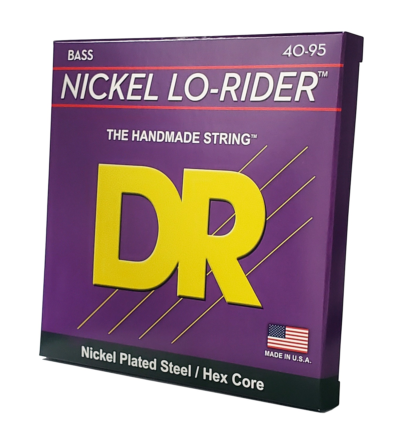 Dr Lo-rider Nickel Plated Steel 40-95 - Cordes Basse Électrique - Variation 1