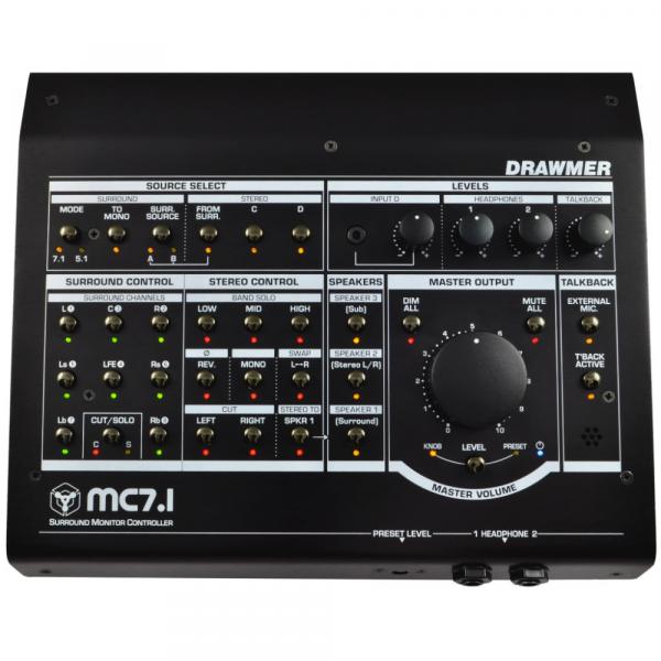 Contrôleur de monitoring Drawmer MC7.1