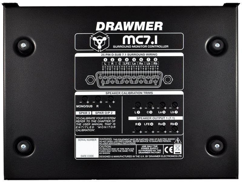 Drawmer Mc7.1 - ContrÔleur De Monitoring - Variation 2