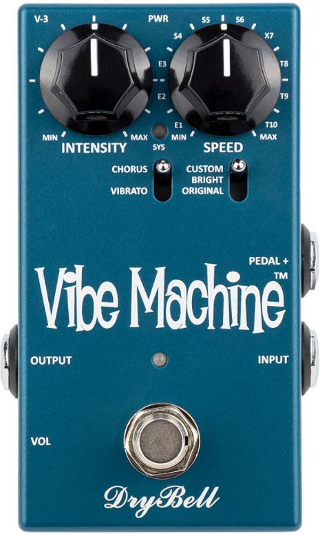 Drybell Vibe Machine V3 - PÉdale Chorus / Flanger / Phaser / Tremolo - Main picture