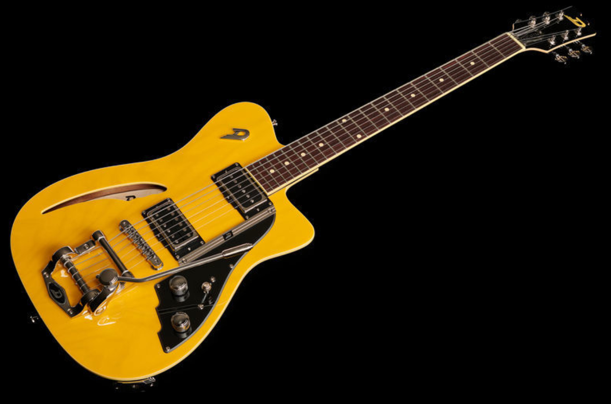Duesenberg Caribou Hs Trem Rw - Butterscotch Blonde - Guitare Électrique Single Cut - Variation 1