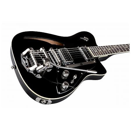 Duesenberg Caribou Hs Trem Rw - Black - Guitare Électrique Single Cut - Variation 1