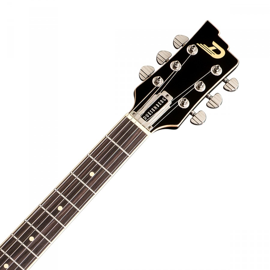 Duesenberg Caribou Hs Trem Rw - Black - Guitare Électrique Single Cut - Variation 2