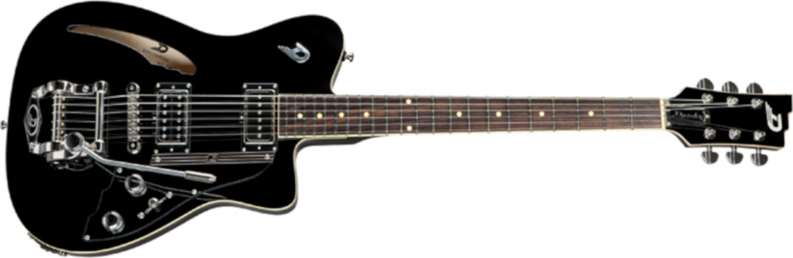 Duesenberg Caribou Hs Trem Rw - Black - Guitare Électrique Single Cut - Main picture