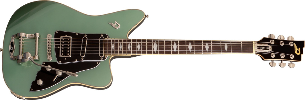 Duesenberg Paloma Hss Trem Rw - Catalina Harbor Green - Guitare Électrique Single Cut - Main picture