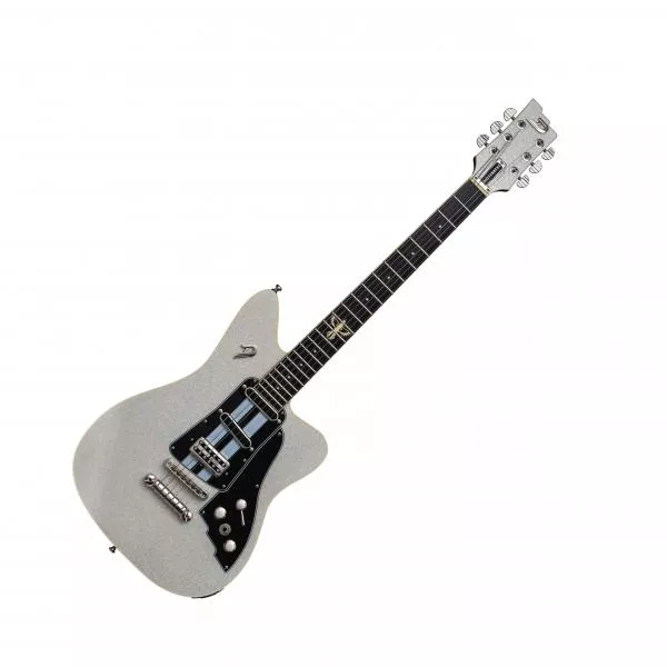 Guitare électrique solid body Duesenberg Dave Baksh Signature Alliance - White sparkle