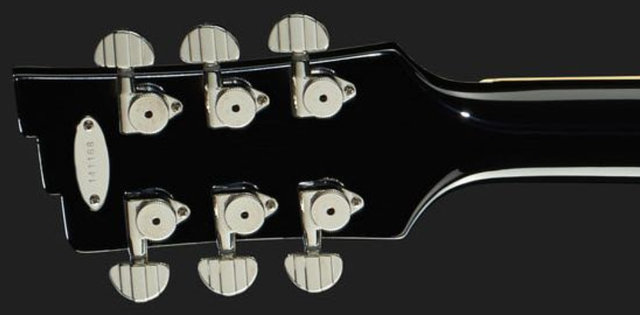 Duesenberg Fullertone Tv Hs Trem Rw - Black - Guitare Électrique 1/2 Caisse - Variation 3