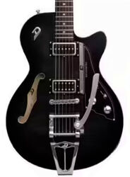 Guitare électrique 1/2 caisse Duesenberg Starplayer CBR - Transparent black burst