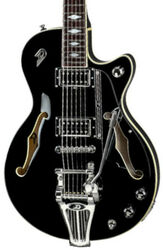 Guitare électrique 1/2 caisse Duesenberg STARPLAYER TV DELUXE - Black