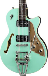 Guitare électrique 1/2 caisse Duesenberg Starplayer TV - Surf green