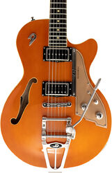 Guitare électrique 1/2 caisse Duesenberg Starplayer TV - Vintage orange