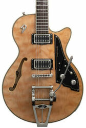 Guitare électrique 1/2 caisse Duesenberg Tom Bukovac Alliance - Quilted maple natural