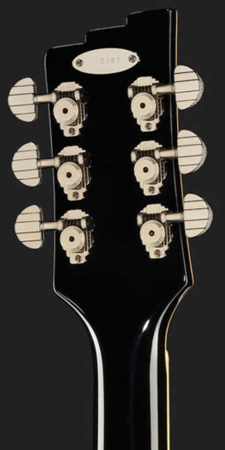 Duesenberg Julia Hs Trem Rw - Black - Guitare Électrique Single Cut - Variation 3