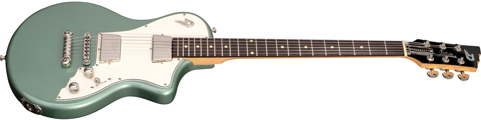 Duesenberg Julietta 2h Ht Rw - Catalina Harbor Green - Guitare Électrique Single Cut - Variation 1