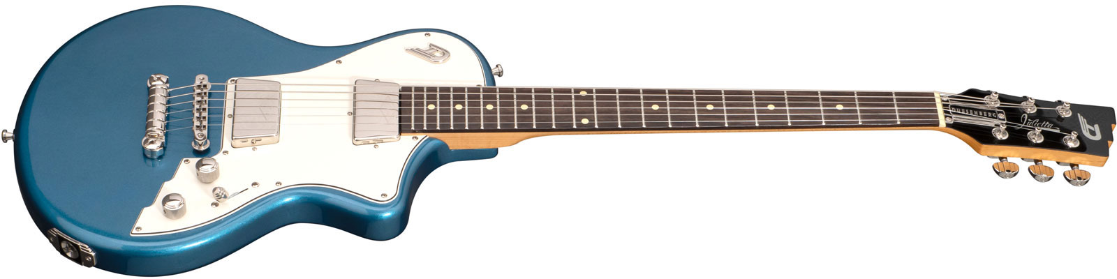 Duesenberg Julietta 2h Ht Rw - Catalina Blue - Guitare Électrique Single Cut - Variation 1