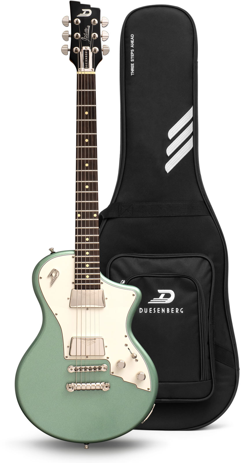 Duesenberg Julietta 2h Ht Rw - Catalina Harbor Green - Guitare Électrique Single Cut - Variation 3