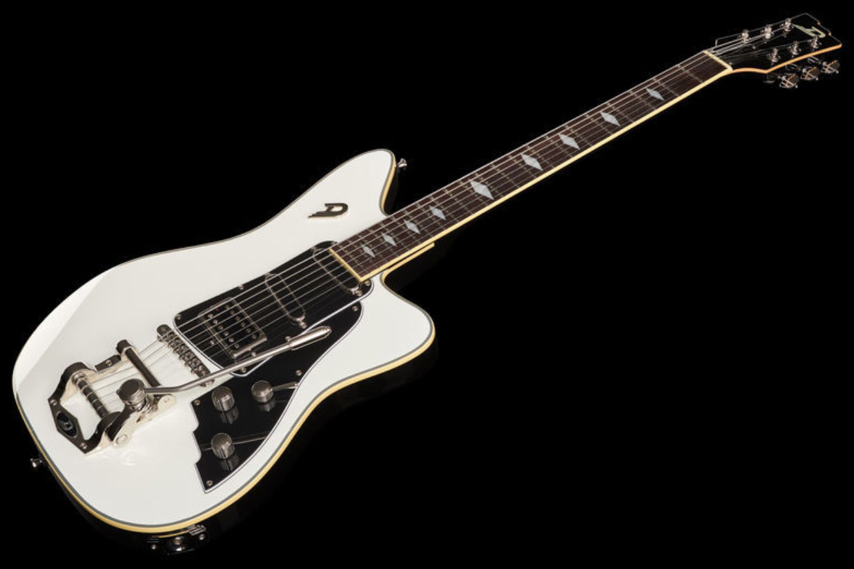 Duesenberg Paloma Hss Trem Rw - White - Guitare Électrique Single Cut - Variation 1