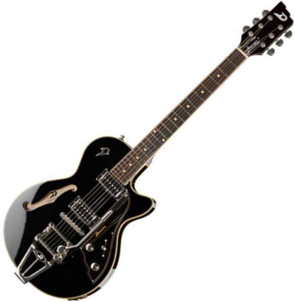 送料込 Dusenberg Starplayer LP Black Duesenberg Starplayer III - black Semi-hollow electric guitar