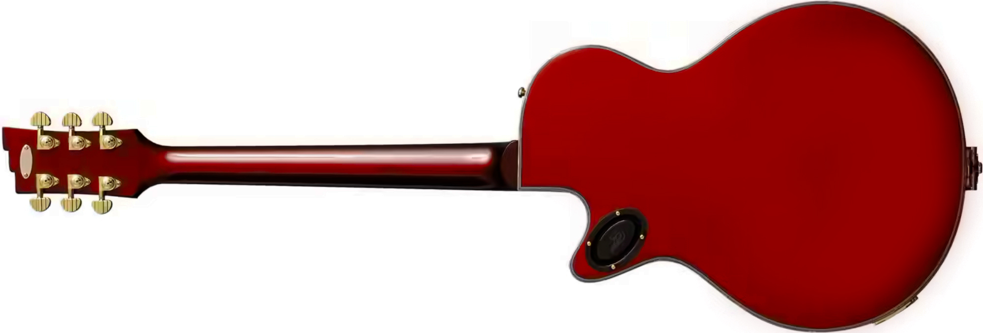 Duesenberg Starplayer Tv Phonic Hs Trem Rw - Balboa Pearl Red - Guitare Électrique 1/2 Caisse - Variation 1