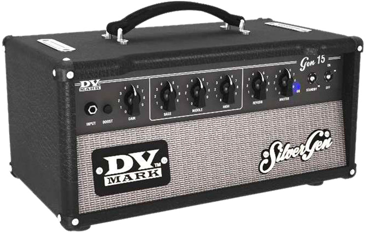 Dv Mark Gen 15 - Black - Ampli Guitare Électrique TÊte / PÉdale - Main picture