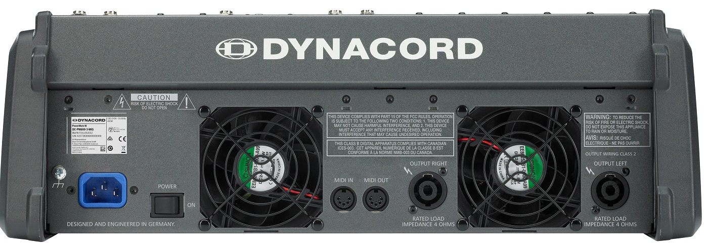 Dynacord Powermate 600-3 - Table De Mixage AmplifiÉe - Variation 3
