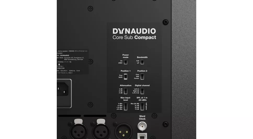 Dynaudio Core Sub Compact - Caisson De Basse Studio - Variation 4