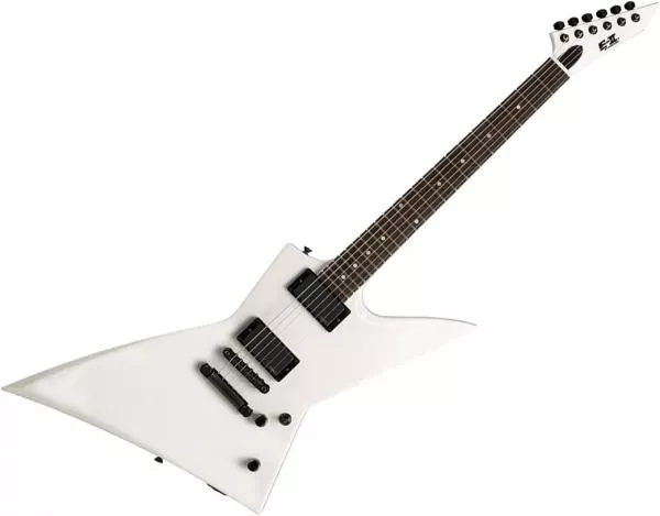 Guitare électrique solid body Esp E-II EX (EMG) - Snow white