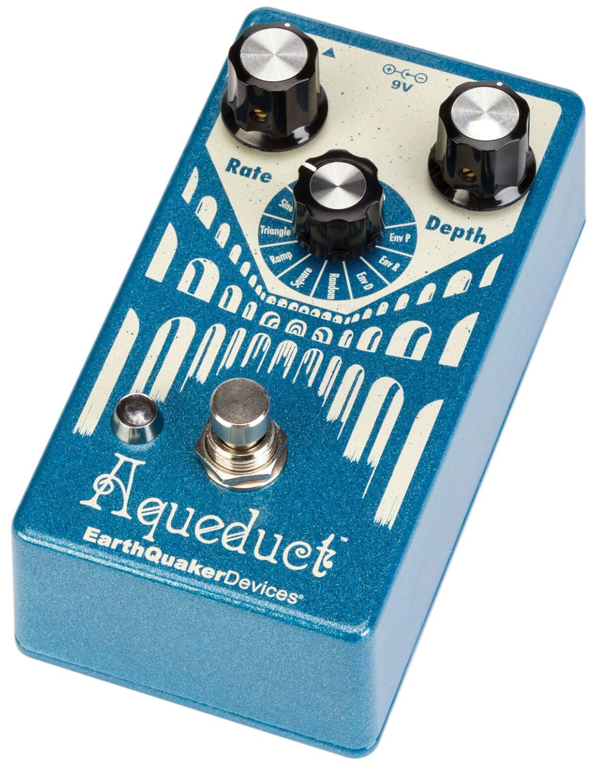 Earthquaker Aqueduct Vibrato - PÉdale Chorus / Flanger / Phaser / Tremolo - Variation 2