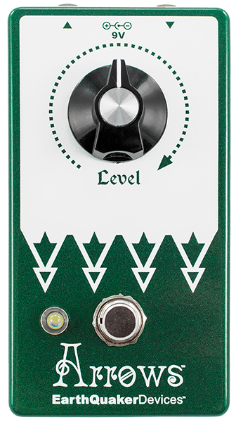 Volume/boost/expression effect pedaal Earthquaker Arrows V2