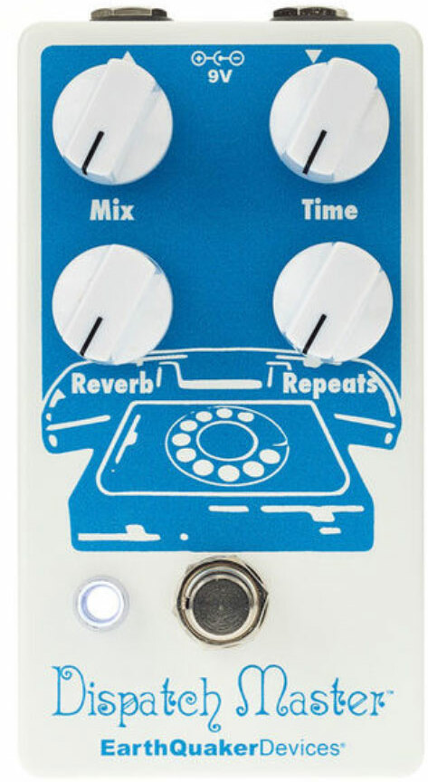 Earthquaker Dispatch Master Digital Delay & Reverb V3 - PÉdale Reverb / Delay / Echo - Main picture