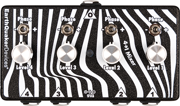 Earthquaker Devices Four To One Mixer - Footswitch & Commande Divers - Main picture