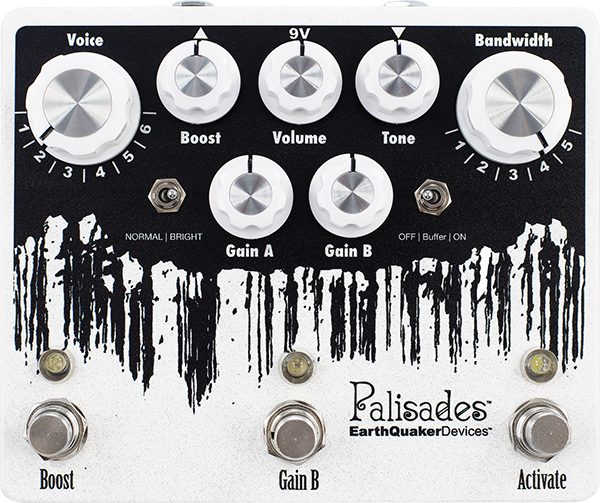Earthquaker Palisades V2 - PÉdale Overdrive / Distortion / Fuzz - Main picture