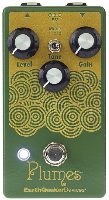 Earthquaker Plumes Overdrive - PÉdale Overdrive / Distortion / Fuzz - Main picture