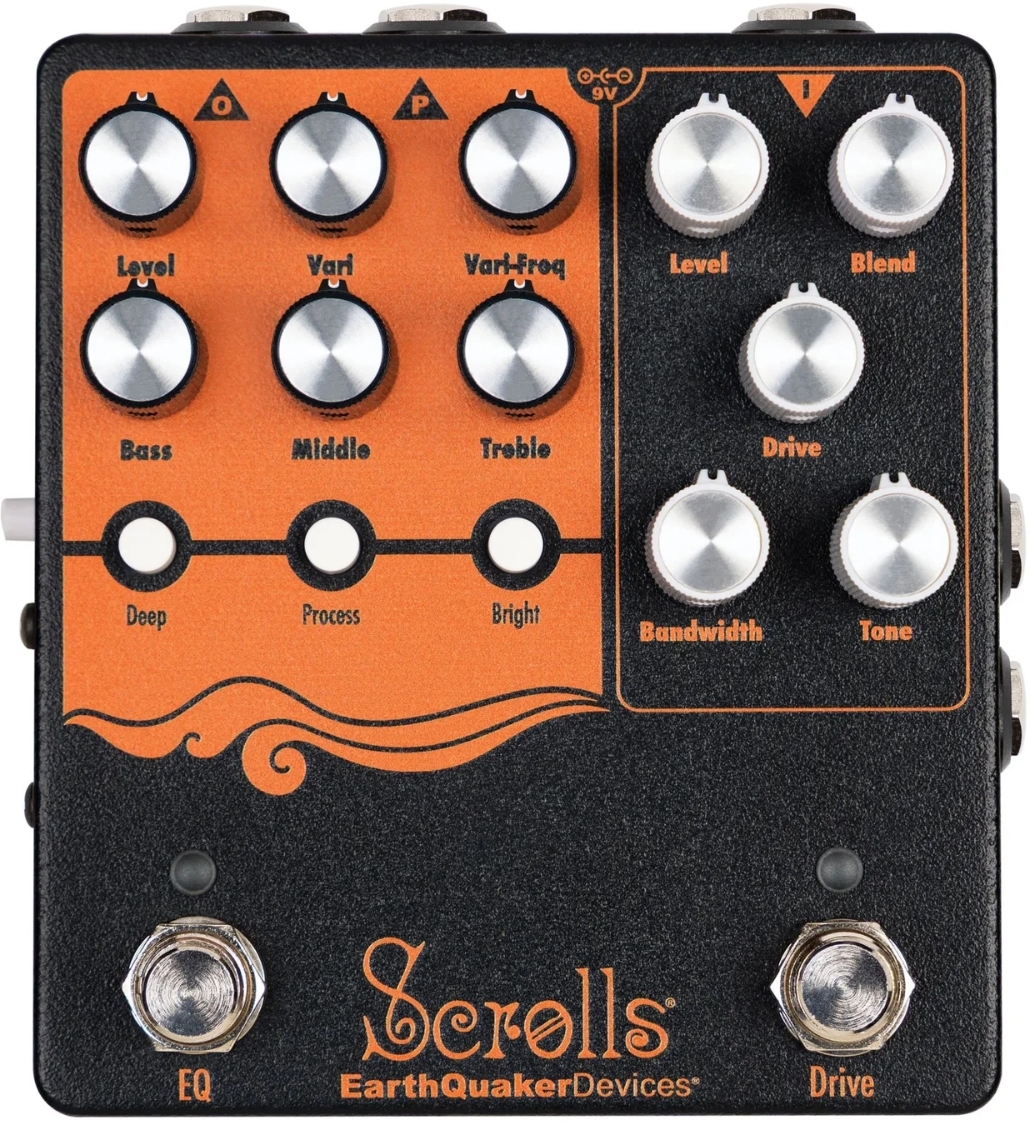 Earthquaker Devices Scrolls Bass Odyssey Overdrive / Eq - PÉdale Overdrive / Distortion / Fuzz Basse - Main picture