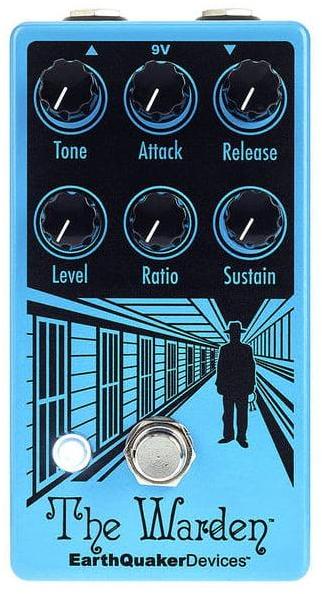 Pédale compression / sustain / noise gate Earthquaker The Warden V2